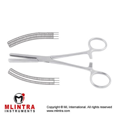 Fergusson Angiotribe Curved Stainless Steel, 16 cm - 6 1/4"
